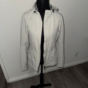 White Hooded Jacket